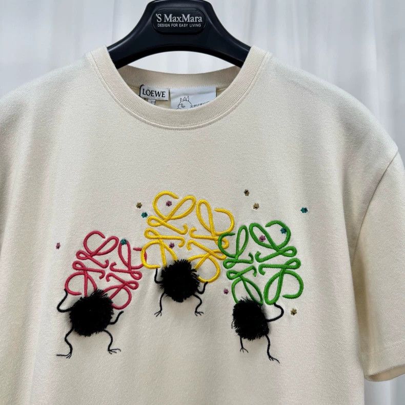 Loewe Loewe x Spirited Away Embroidered Tee - dmc Size US XS / EU 42 / 0 - 3 Thumbnail