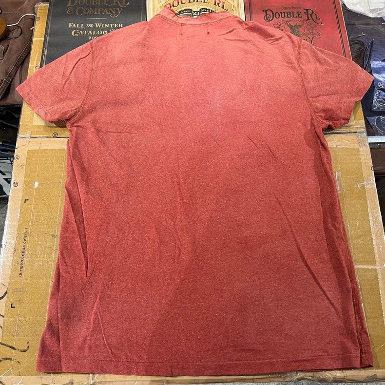 RRL Ralph Lauren RRL Vintage Henley Short Sleeve T-Shirt - dmc Size US M / EU 48-50 / 2 - 2 Thumbnail
