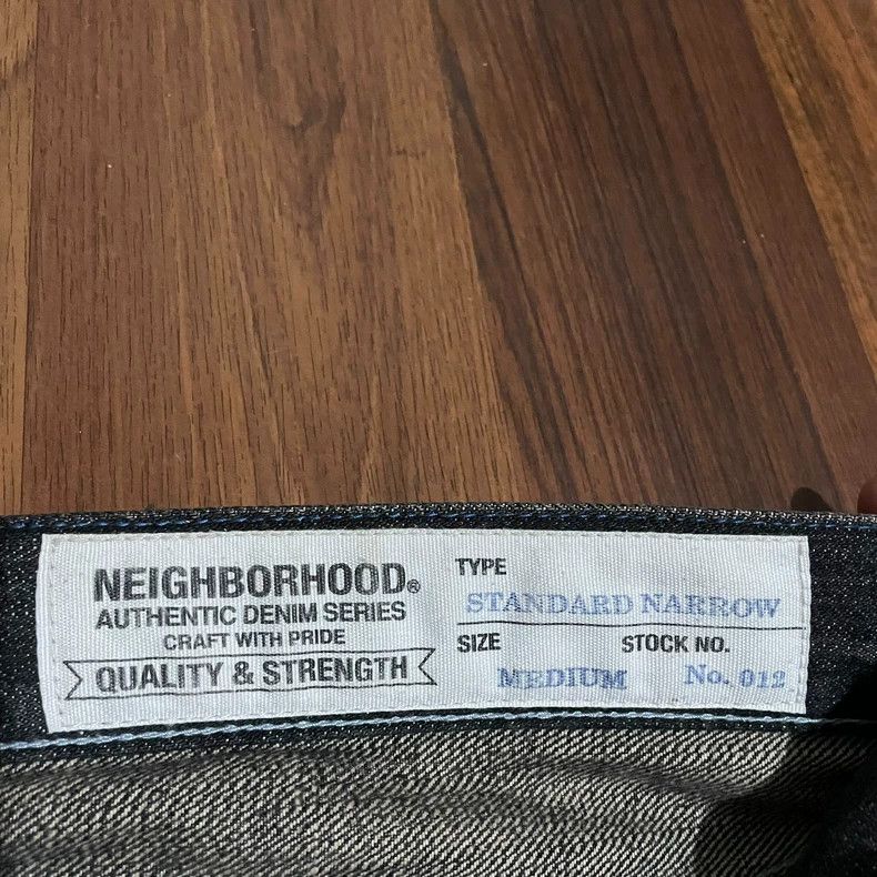 Neighborhood NEIGHBORHOOD 12AW Washed Denim Jeans - dmc Size US 29 - 3 Thumbnail