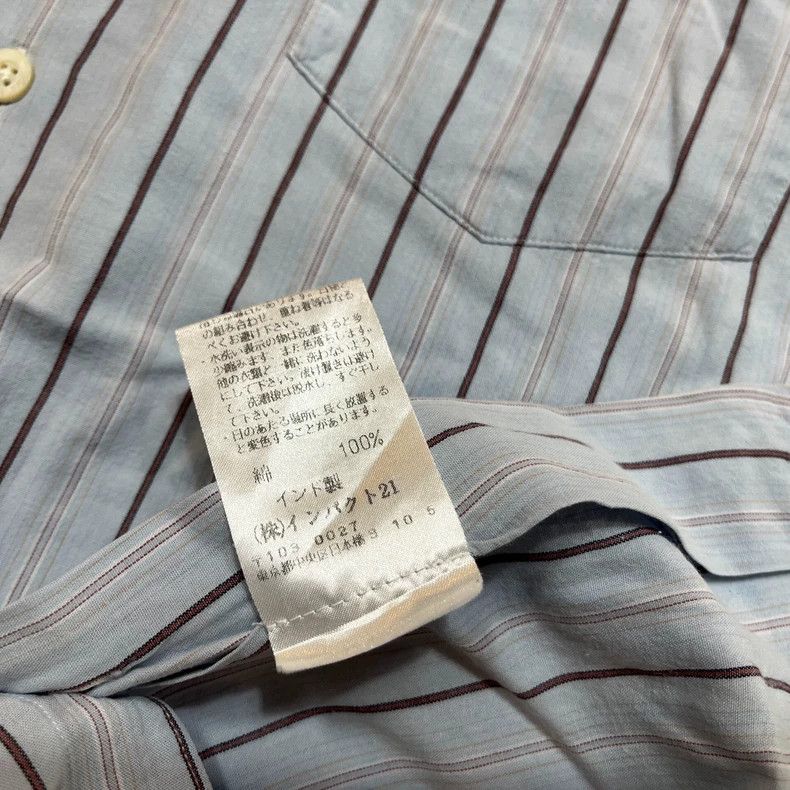 RRL Ralph Lauren RRL Vintage Striped Long Sleeve Shirt - dmc Size US M / EU 48-50 / 2 - 5 Thumbnail