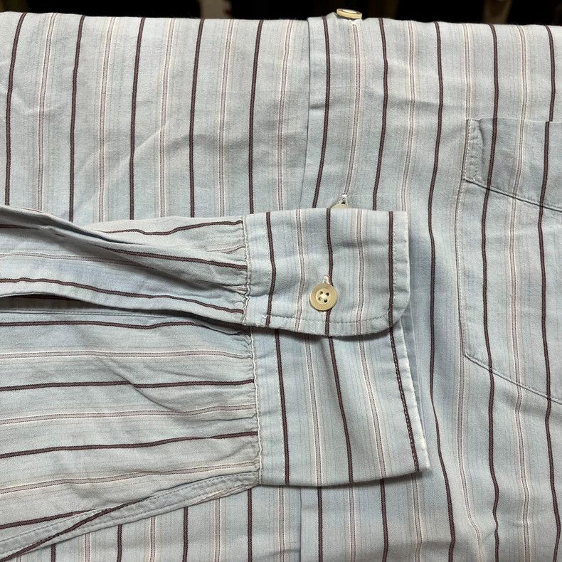 RRL Ralph Lauren RRL Vintage Striped Long Sleeve Shirt - dmc Size US M / EU 48-50 / 2 - 6 Thumbnail