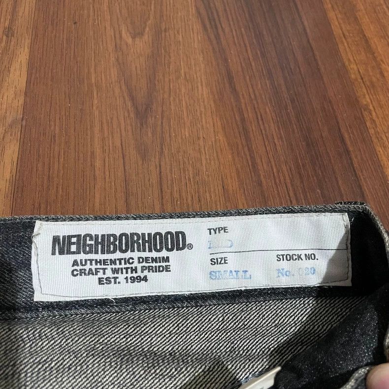Neighborhood NEIGHBORHOOD 20AW MID Washed Denim Jeans - dmc Size US 27 - 3 Thumbnail