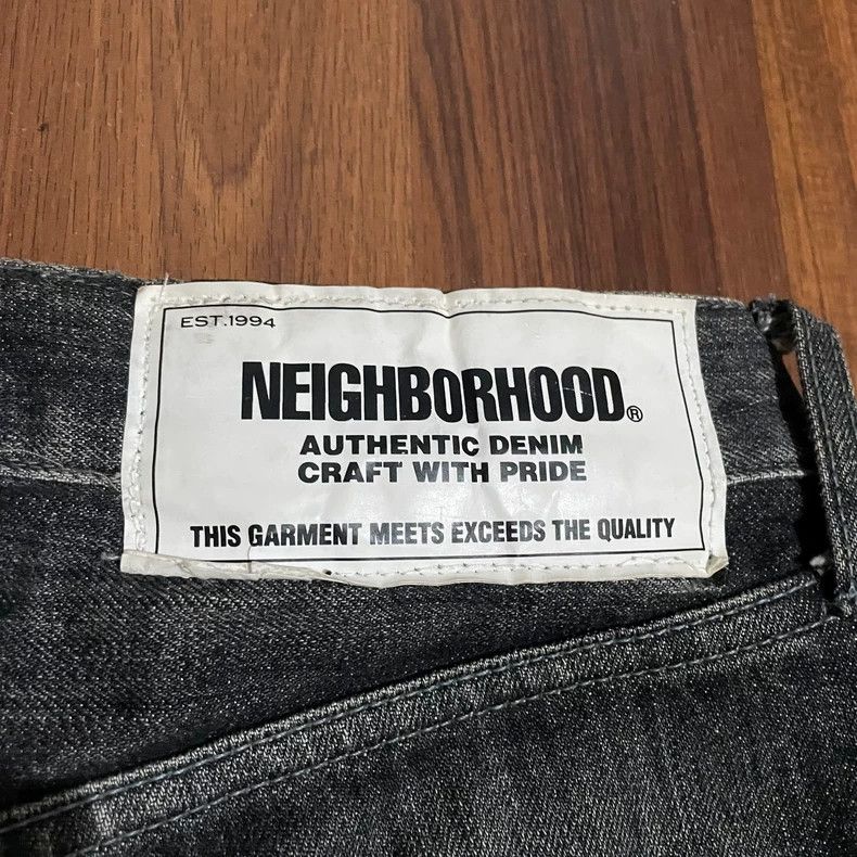 Neighborhood NEIGHBORHOOD 20AW MID Washed Denim Jeans - dmc Size US 27 - 7 Thumbnail
