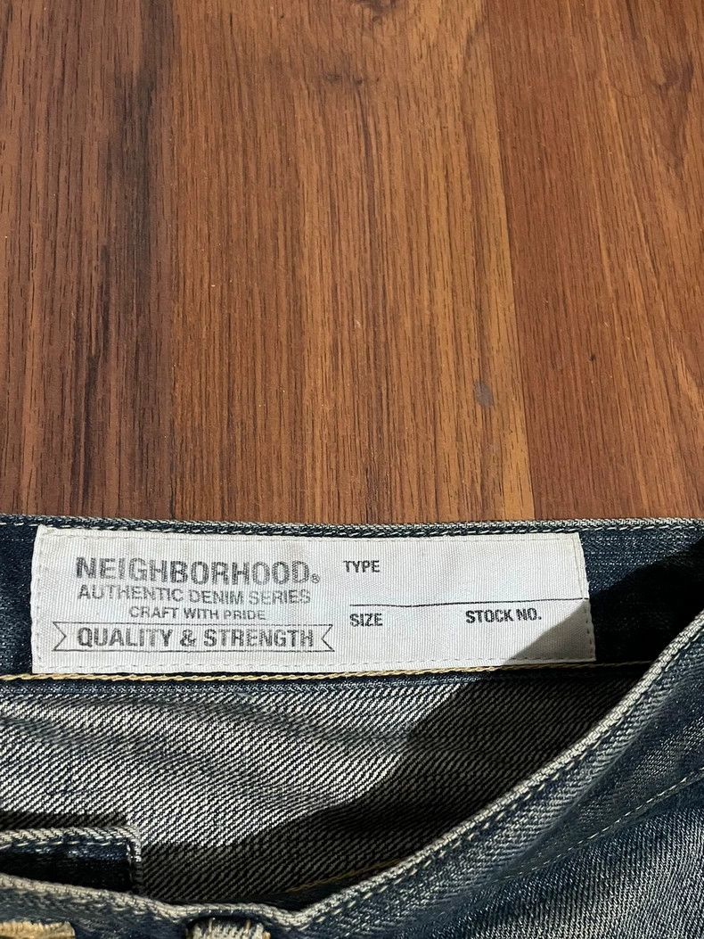 Neighborhood NEIGHBORHOOD 16AW Patch Denim Jeans - dmc Size US 29 - 8 Thumbnail