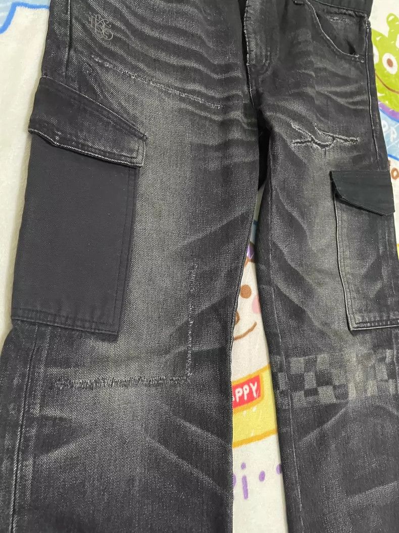 Neighborhood Neighborhood 11AW Black Icon Denim Jeans - dmc Size US 31 - 3 Thumbnail