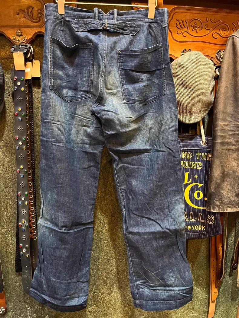 RRL Ralph Lauren RRL Vintage Distressed Work Pants - dmc Size US 29 - 2 Thumbnail
