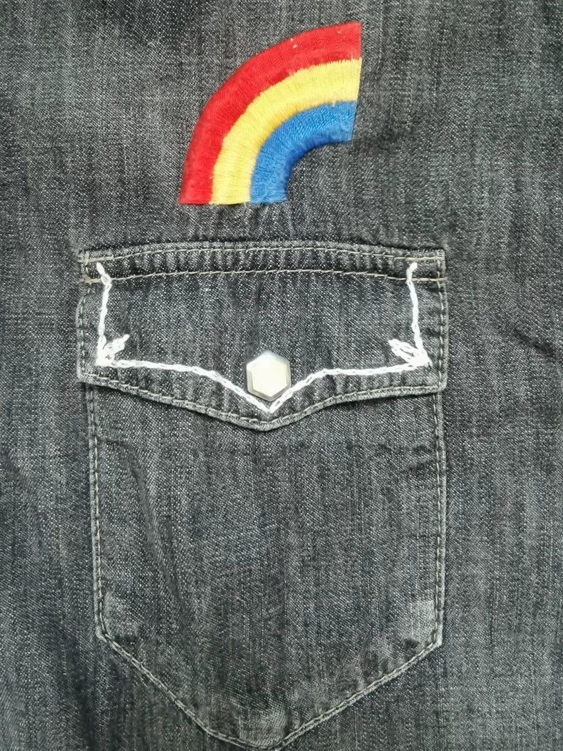 Neighborhood Neighborhood Early Embroidered Denim Shirt - dmc Size US S / EU 44-46 / 1 - 3 Thumbnail