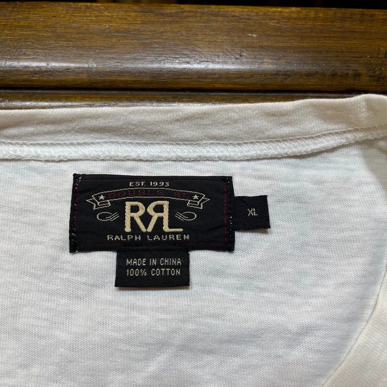 RRL Ralph Lauren RRL Double RL Ralph Lauren Short Sleeve T-Shirt - dmc Size US XL / EU 56 / 4 - 3 Thumbnail