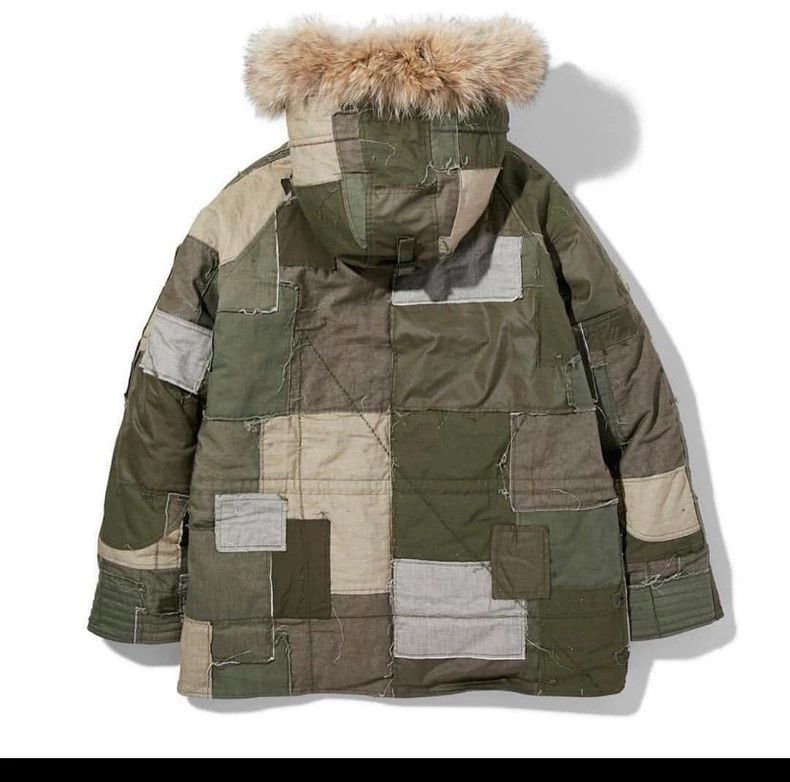 Neighborhood NEIGHBORHOOD Patchwork Military Parka Jacket - dmc Size US M / EU 48-50 / 2 - 3 Thumbnail