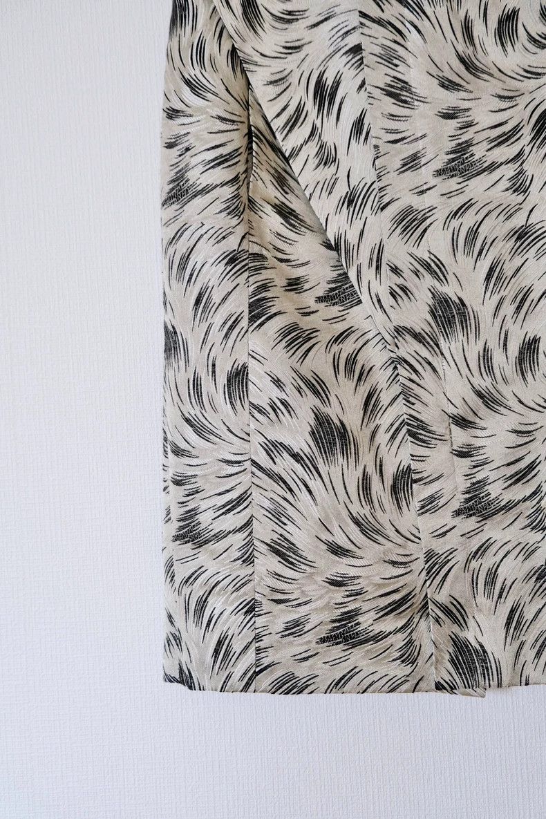Kenzo Kenzo Artistic Line Silk Blend Skirt - dmc Size US 38 / EU 54 - 6 Thumbnail