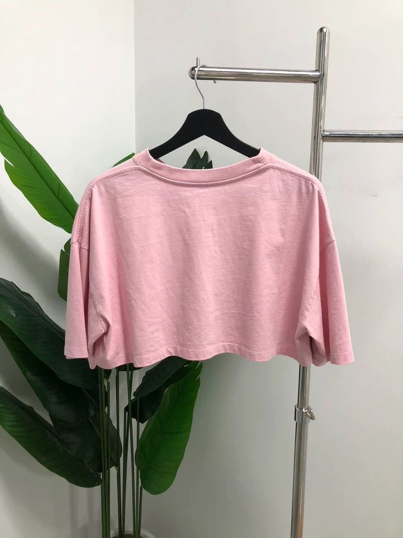 Loewe Loewe Embroidered Logo Crop Pink Top - dmc Size US XS / EU 42 / 0 - 2 Thumbnail