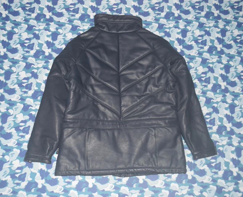 Neighborhood Neighborhood Early Heavy Leather Jacket - dmc Size US XXL / EU 58 / 5 - 2 Thumbnail