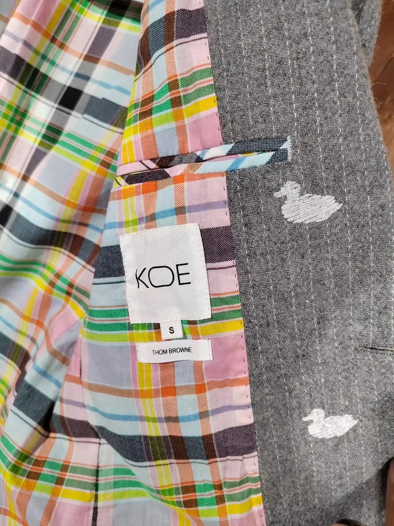 Thom Browne KOE x Thom Browne Duck Print Blazer - dmc Size US S / EU 44-46 / 1 - 4 Thumbnail