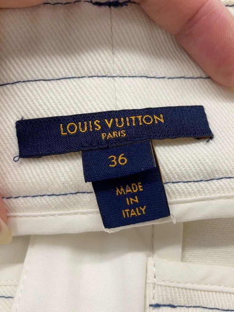 Louis Vuitton LV White Jeans Size 36 - dmc Size US 36 / EU 52 - 3 Thumbnail