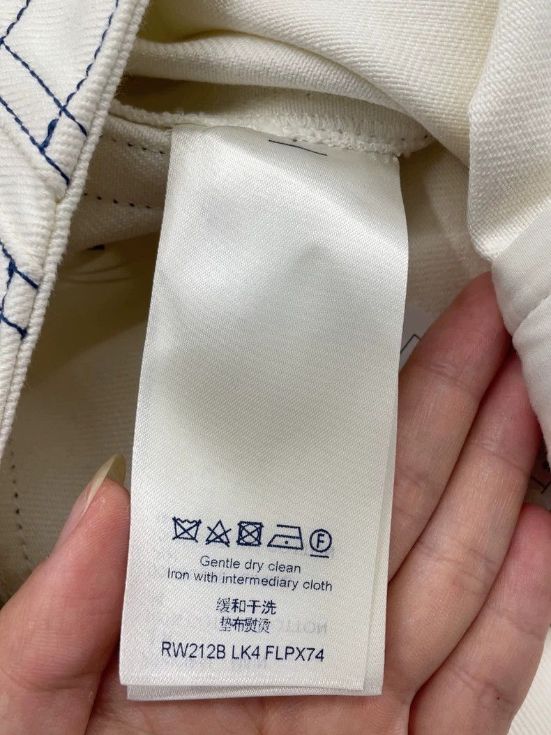 Louis Vuitton LV White Jeans Size 36 - dmc Size US 36 / EU 52 - 4 Thumbnail