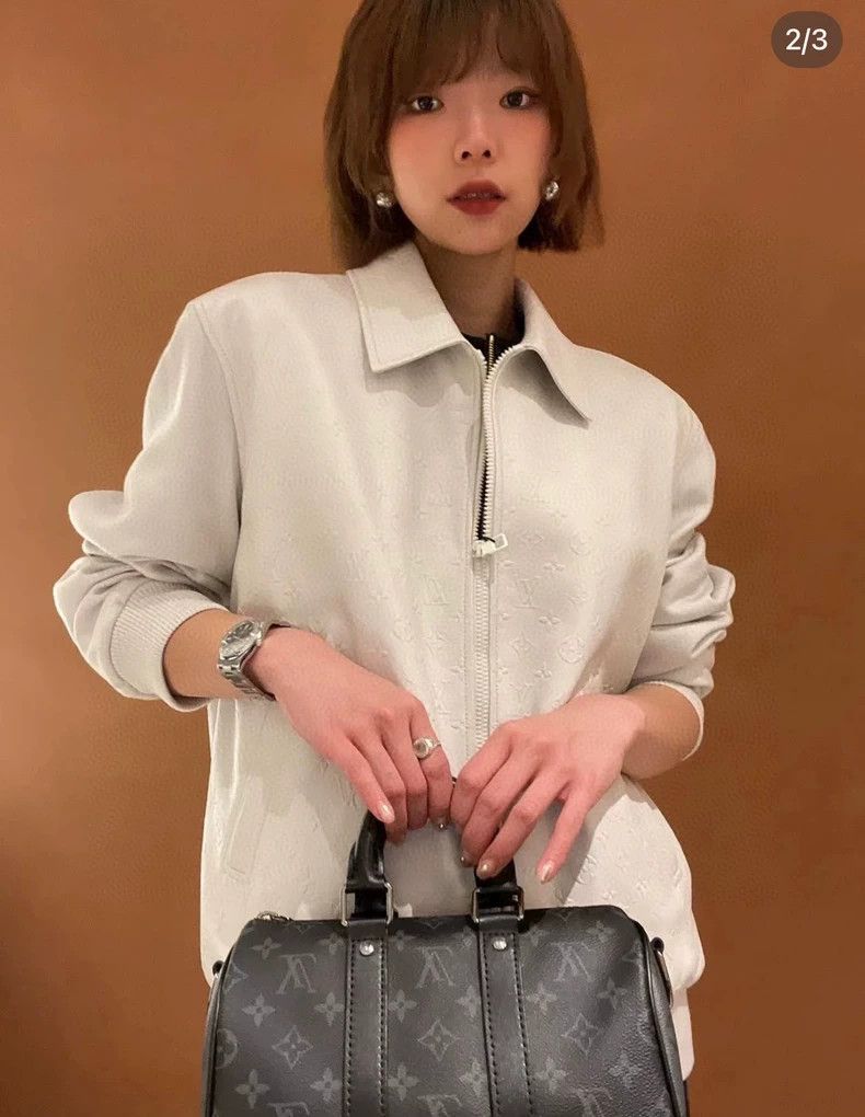Louis Vuitton Louis Vuitton White Monogram Jacket - dmc Size US XL / EU 56 / 4 - 7 Thumbnail