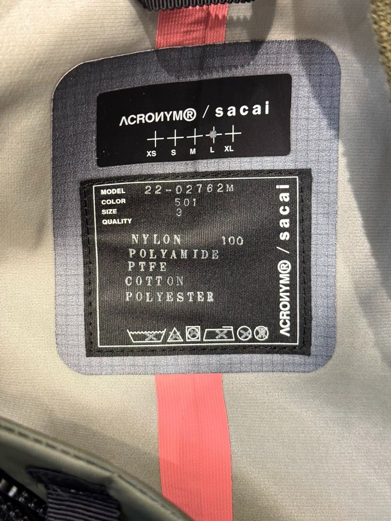 Acronym Acronym Sacai MA1 Bomber Jacket - dmc Size US L / EU 52-54 / 3 - 4 Thumbnail