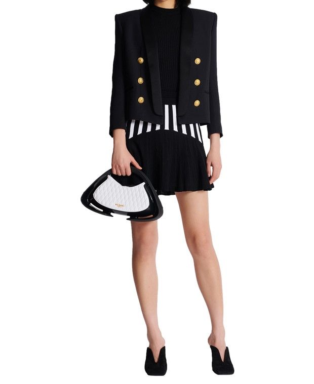 Balmain Miniskirt Size 38" / US 16 / IT 52 - 7 Thumbnail