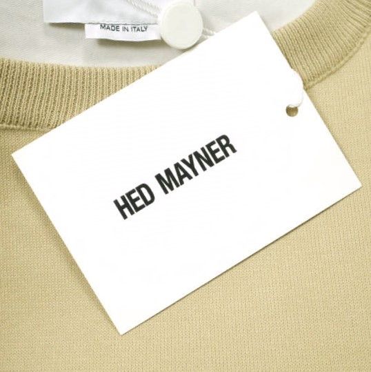 Other Other Hed Mayner STONE WASHED COTTON Sweatshirt Cotton Sweatshirts & Hoodies HMMY75011A HY601A DUTY FREE for USA Size ONE SIZE - 4 Thumbnail