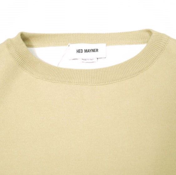Other Other Hed Mayner STONE WASHED COTTON Sweatshirt Cotton Sweatshirts & Hoodies HMMY75011A HY601A DUTY FREE for USA Size ONE SIZE - 6 Thumbnail