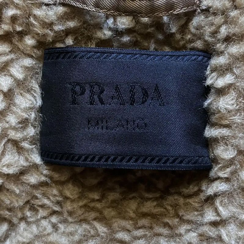 Prada Prada Brown Silk Men's Coat Size US M / EU 48-50 / 2 - 3 Thumbnail