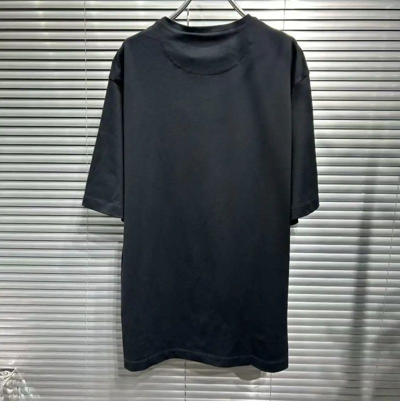 Prada Prada Black Logo Short Sleeve T-Shirt Size US L / EU 52-54 / 3 - 3 Thumbnail