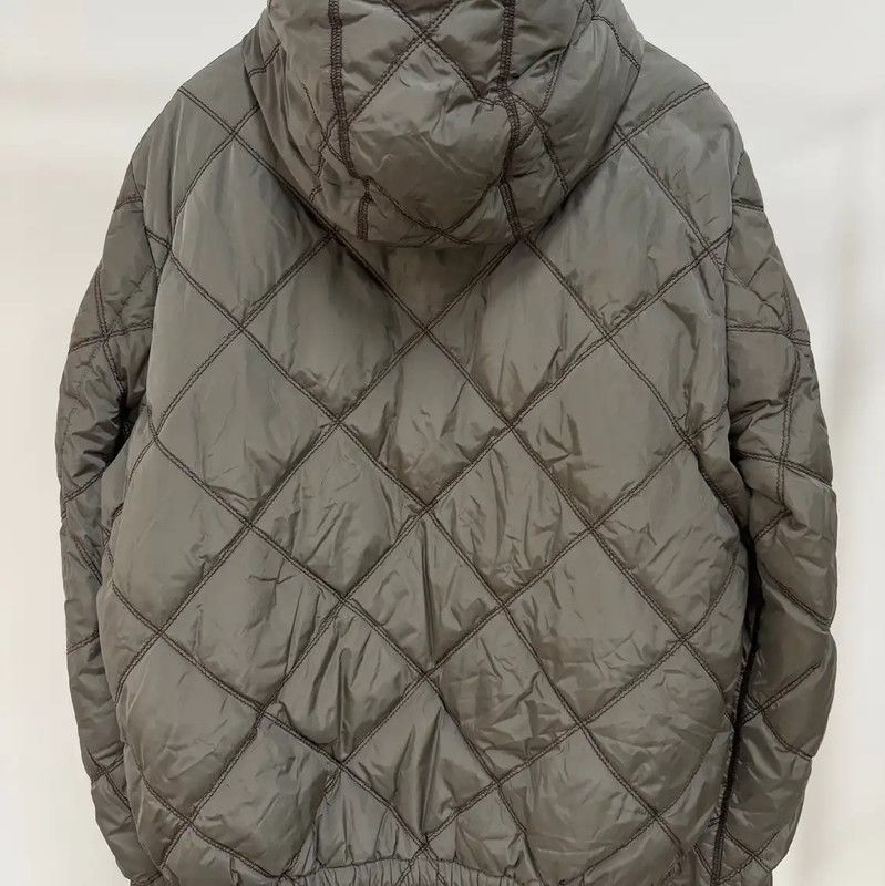 Prada Prada Men's Quilted Hooded Jacket in Olive Size US L / EU 52-54 / 3 - 2 Thumbnail