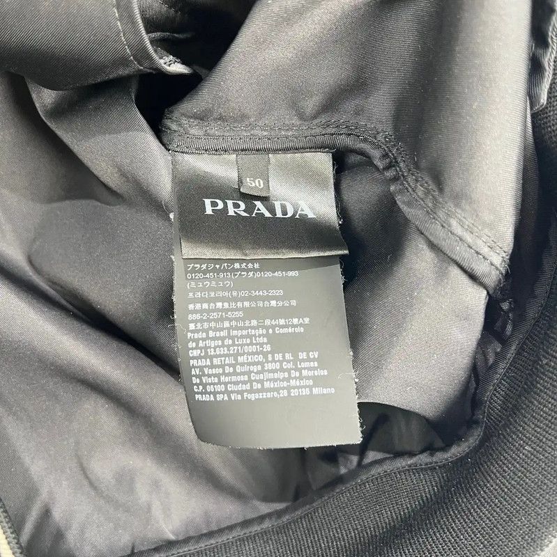 Prada Prada Men's Black Polyester Jacket Size US L / EU 52-54 / 3 - 5 Thumbnail