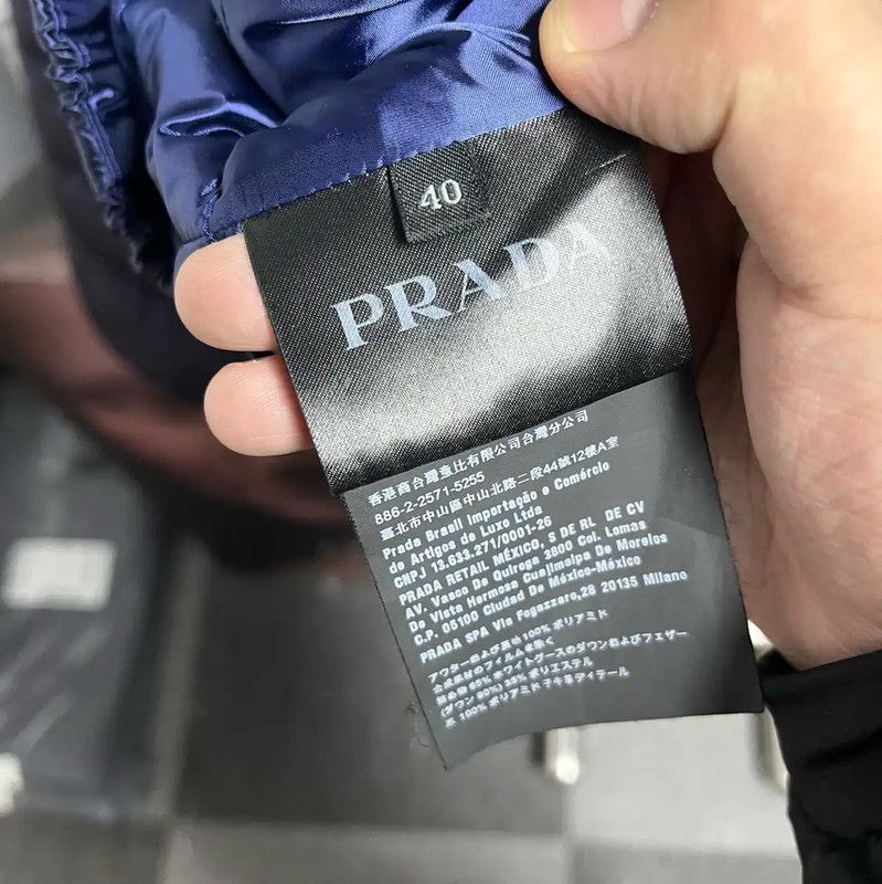 Prada Prada Purple Down Jacket for Men Size US M / EU 48-50 / 2 - 4 Thumbnail