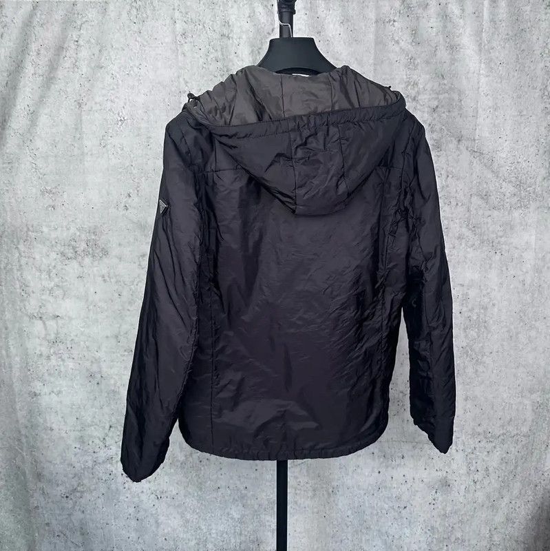 Prada Prada Black Cotton Long Sleeve Jacket Size US M / EU 48-50 / 2 - 2 Thumbnail