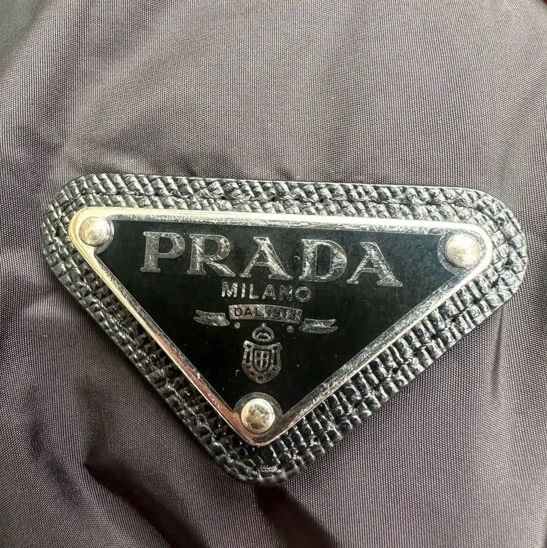 Prada Prada Black Cotton Long Sleeve Jacket Size US M / EU 48-50 / 2 - 7 Thumbnail