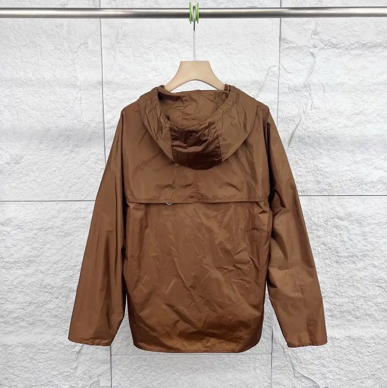 Prada Prada Brown Cotton Men's Jacket Size US S / EU 44-46 / 1 - 2 Thumbnail
