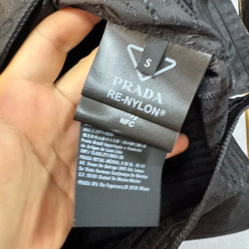 Prada Prada Black Cotton Short Sleeve Shirt Size US S / EU 44-46 / 1 - 6 Thumbnail