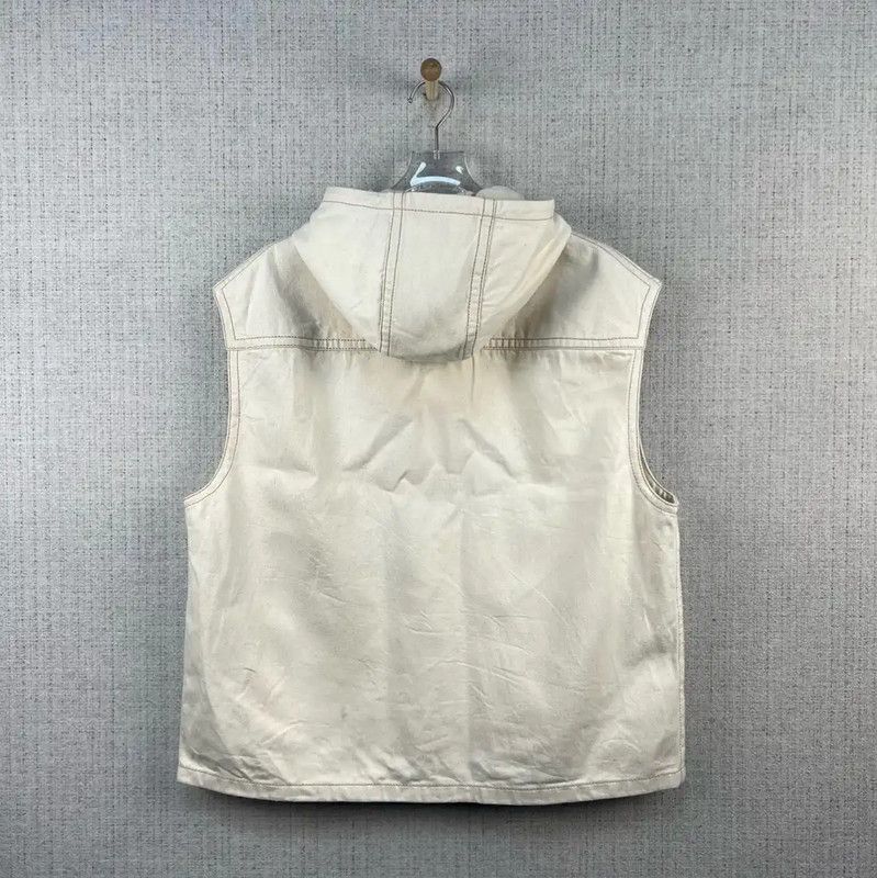 Prada Prada Hooded Vest in Light Cream Size US M / EU 48-50 / 2 - 3 Thumbnail