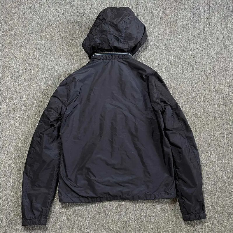 Prada Prada Men's XL Navy Jacket with Hood Size US XL / EU 56 / 4 - 5 Thumbnail