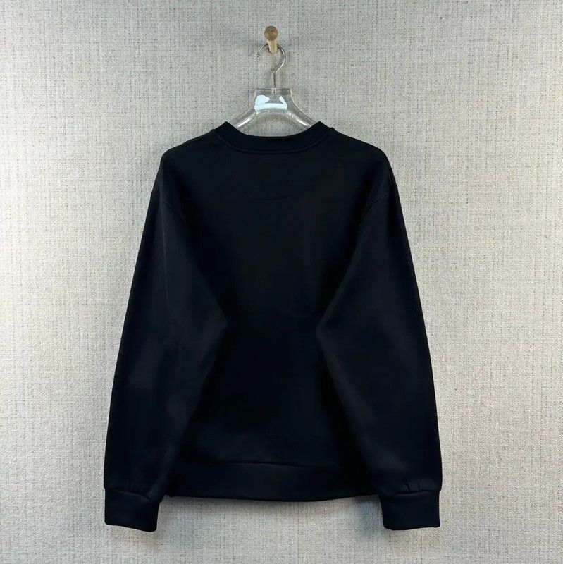 Prada Prada Men's Black Nylon Logo Sweatshirt Size US L / EU 52-54 / 3 - 3 Thumbnail