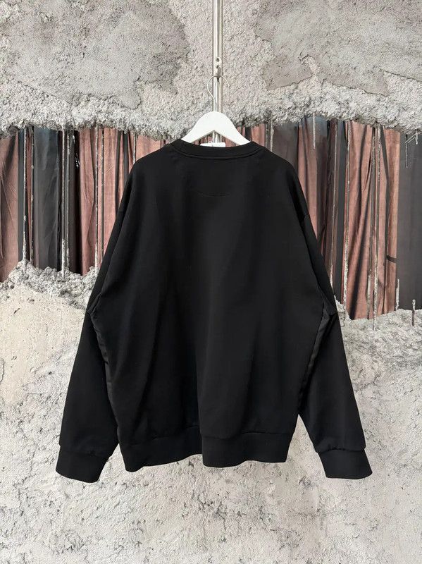 Prada Prada Black Cotton Men's Sweatshirt Size US M / EU 48-50 / 2 - 2 Thumbnail