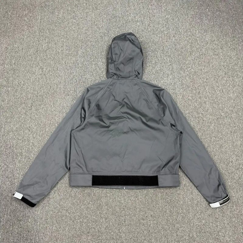 Prada Prada Men's Gray Polyester Hooded Jacket Size US S / EU 44-46 / 1 - 2 Thumbnail