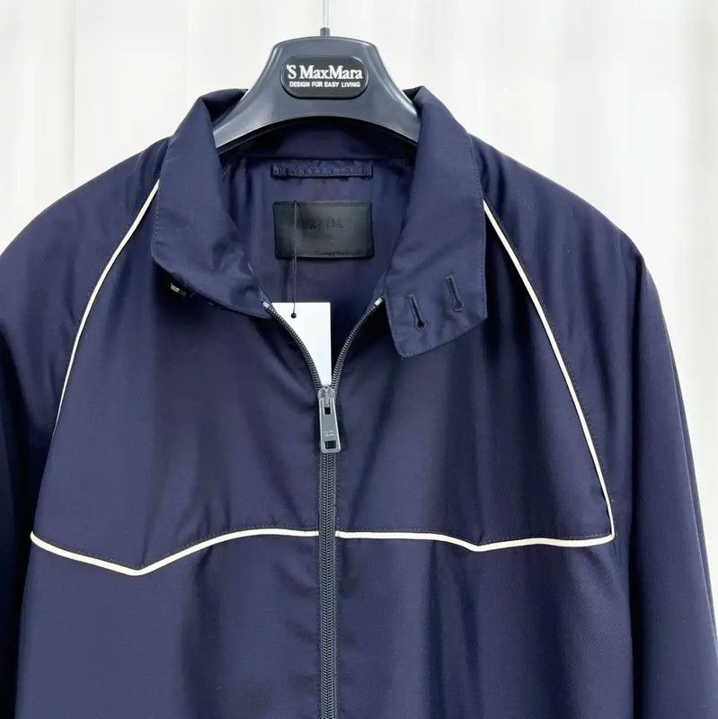 Prada Prada Men's Long Sleeve Navy Wool Jacket Size US L / EU 52-54 / 3 - 3 Thumbnail