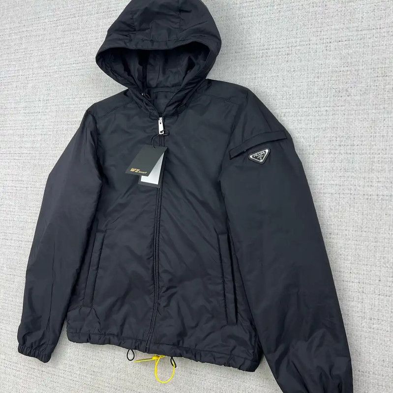 Prada Prada Men's Black Nylon Winter Jacket Size US S / EU 44-46 / 1 - 2 Thumbnail