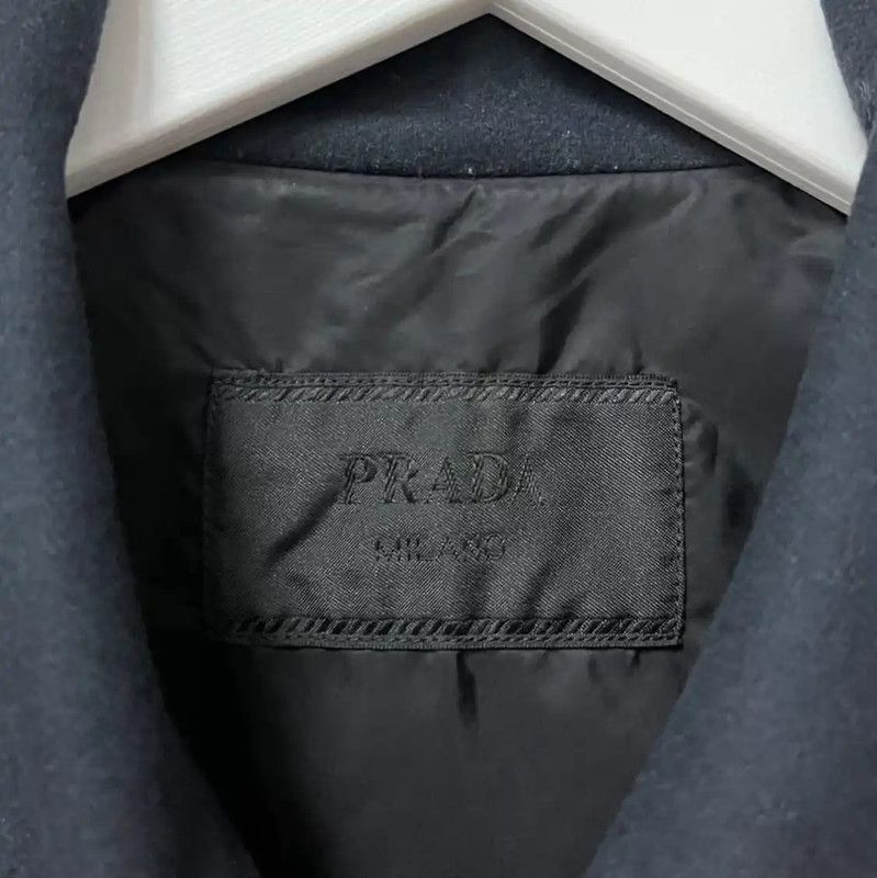 Prada Prada Black Wool Short Sleeve Shirt Size US M / EU 48-50 / 2 - 5 Thumbnail