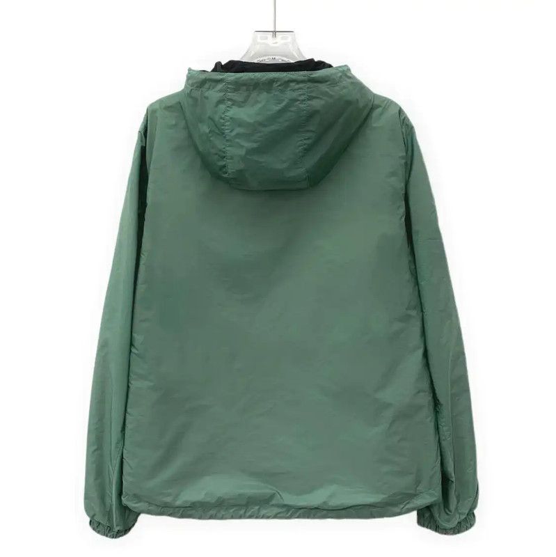 Prada Prada Men's Lightweight Green Nylon Jacket Size US M / EU 48-50 / 2 - 2 Thumbnail