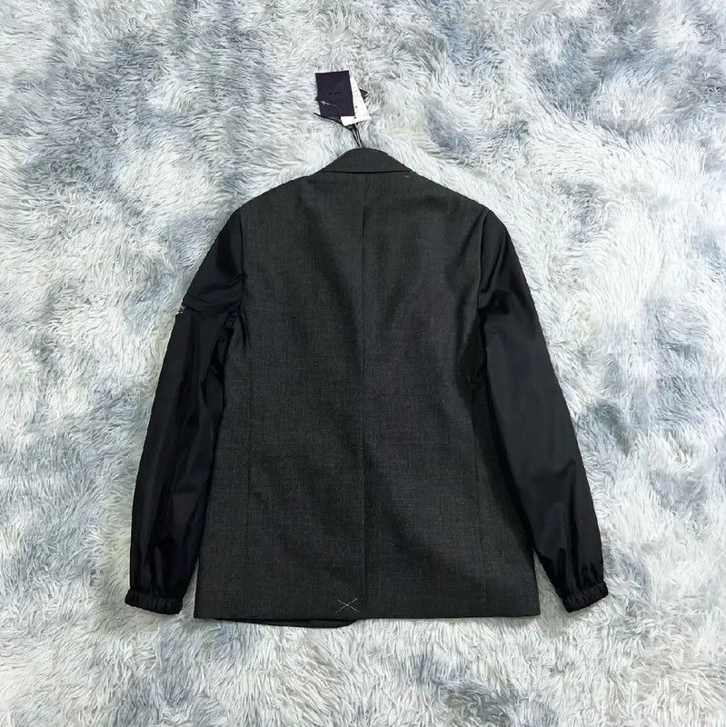 Prada Prada Black Men's Stylish Outerwear Size US M / EU 48-50 / 2 - 2 Thumbnail
