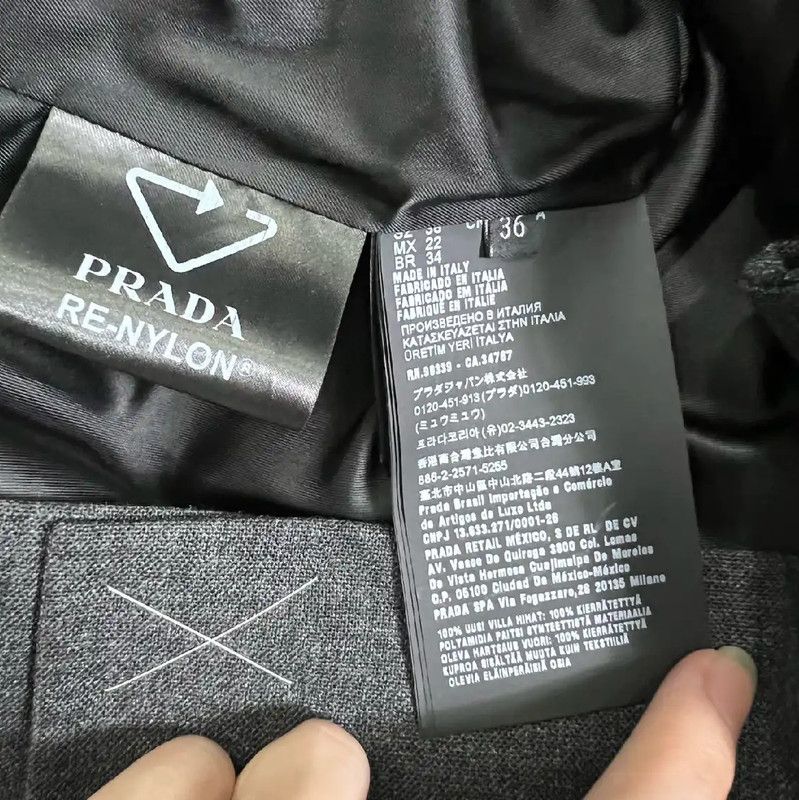 Prada Prada Black Men's Stylish Outerwear Size US M / EU 48-50 / 2 - 4 Thumbnail