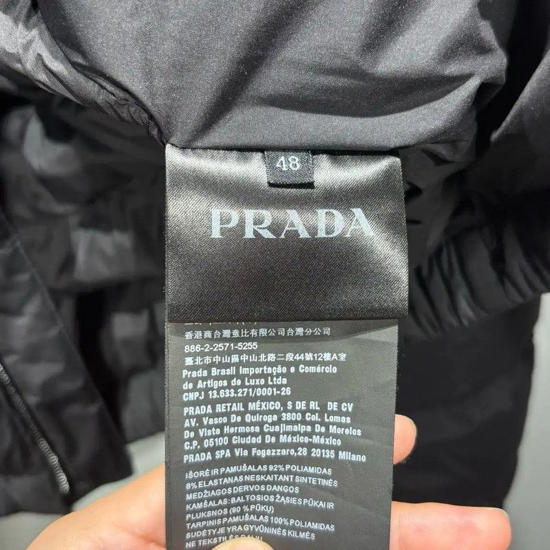 Prada Prada Black Men's Down Jacket Size US M / EU 48-50 / 2 - 4 Thumbnail
