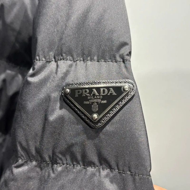 Prada Prada Black Men's Down Jacket Size US M / EU 48-50 / 2 - 5 Thumbnail