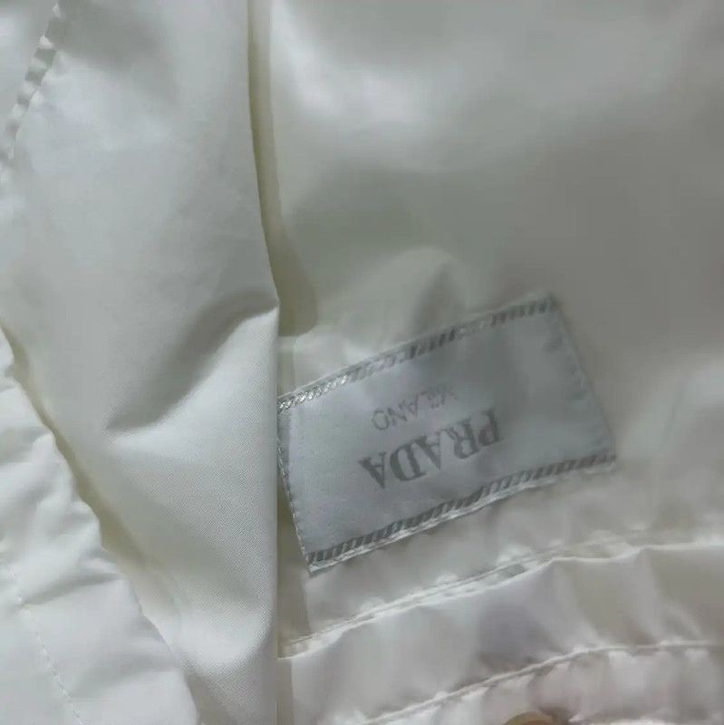Prada Prada Men's M White Casual Outerwear Size US M / EU 48-50 / 2 - 3 Thumbnail
