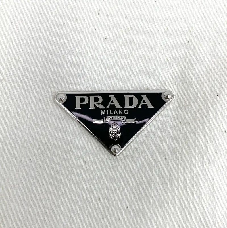 Prada Prada Men's White Cotton Jacket Size L Size US L / EU 52-54 / 3 - 5 Thumbnail