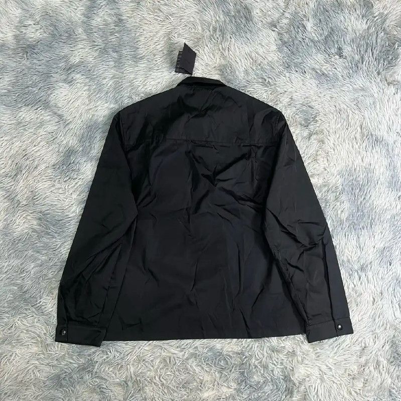 Prada Prada Black Cotton Oversized Men's Jacket Size US XL / EU 56 / 4 - 2 Thumbnail