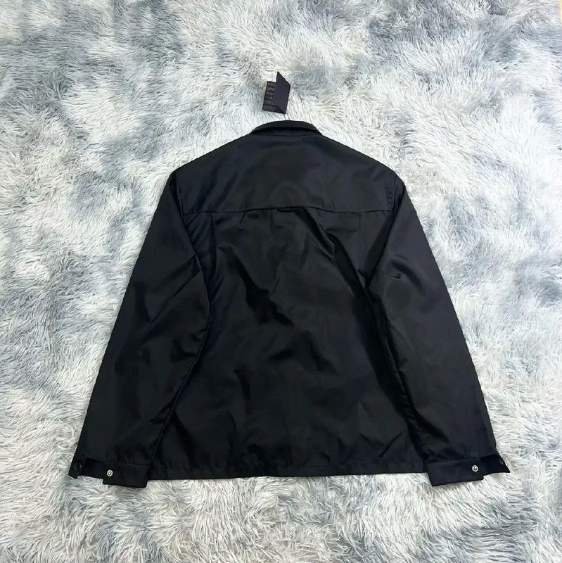 Prada Prada Black Long Sleeve Men's Jacket Size US XL / EU 56 / 4 - 2 Thumbnail